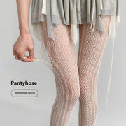 Thin Women's Lace Mesh Stockings