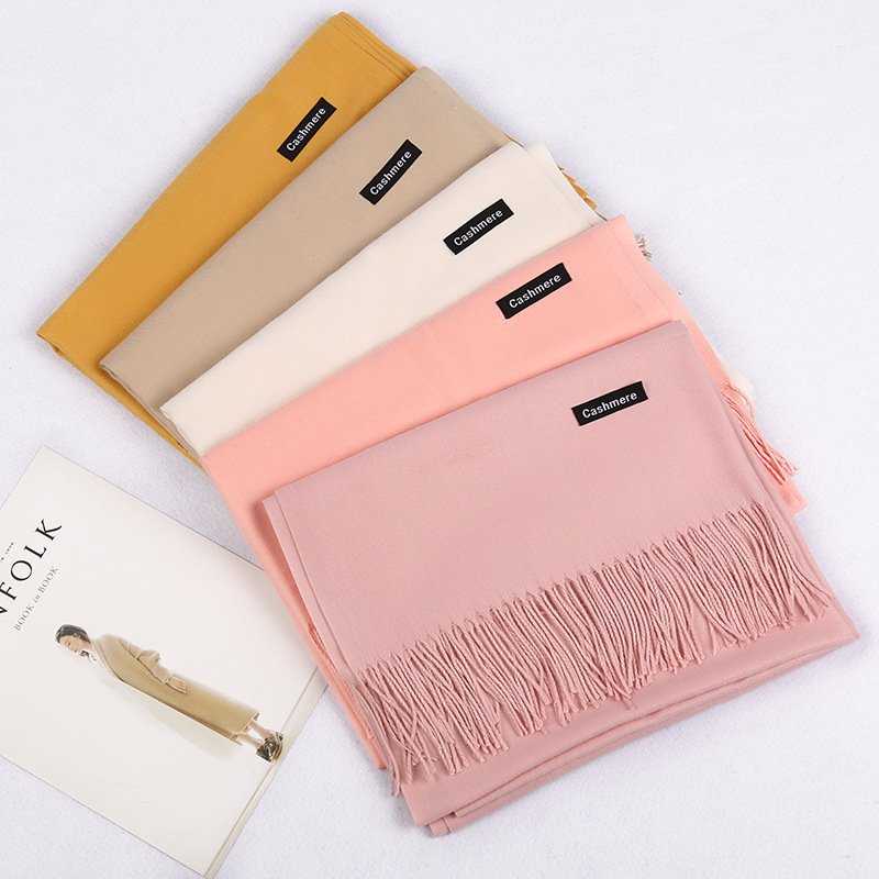 Warm Women's Artificial Cashmere Scarf - Soft & Cozy 220g Shawl