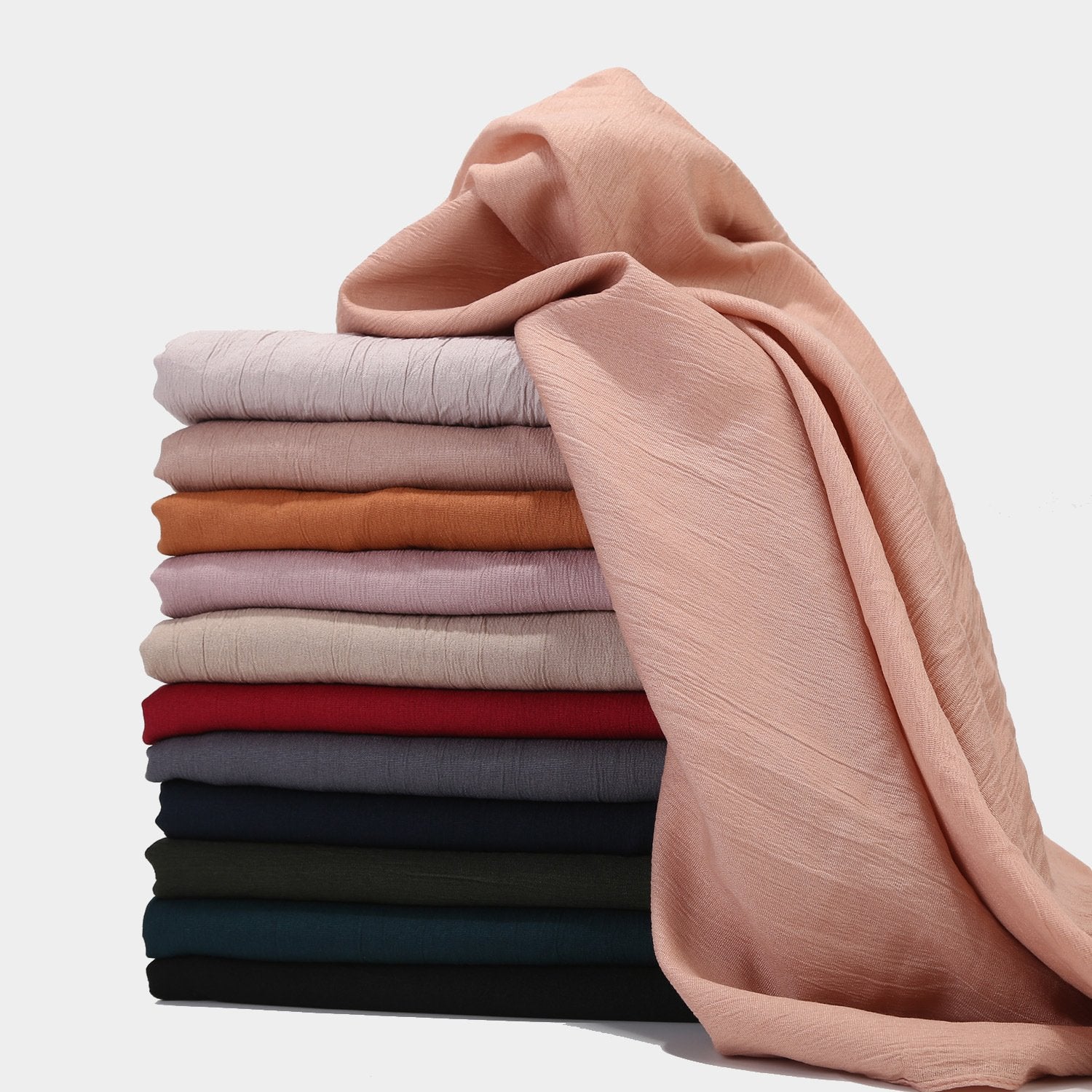 Add a Touch with Solid Color Scarf
