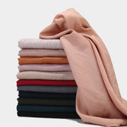 Add a Touch with Solid Color Scarf