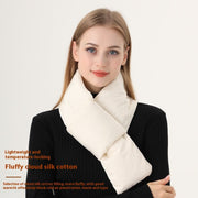 Stay Warm with Thickened Fleece-lined Scarf
