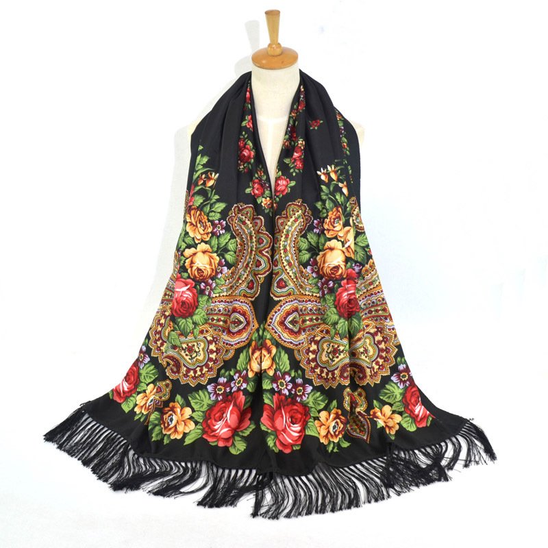 Travel Ethnic Style Long Scarf for Women