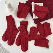 Soft Cotton Socks for Women, 4-Season Casual Wear