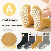 Non-Slip Cartoon Socks for Kids