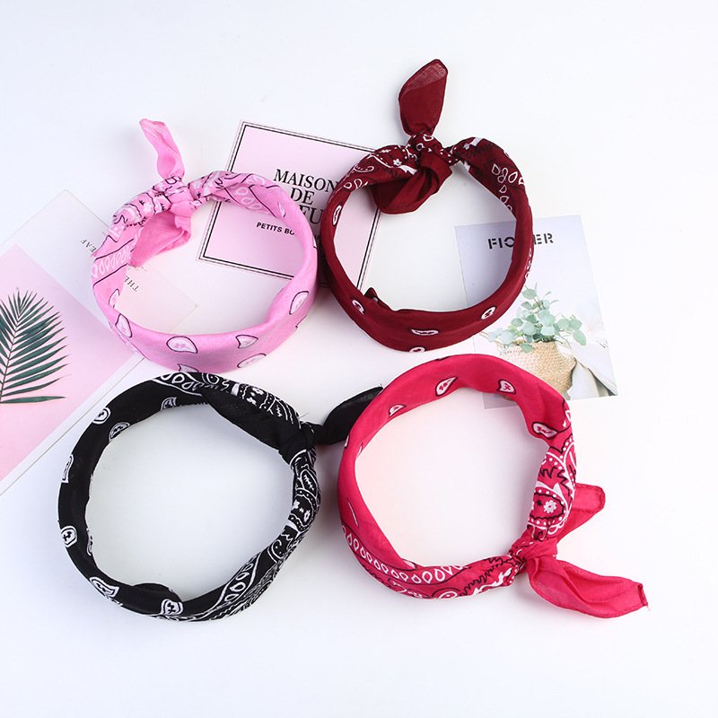 Hip Hop Geometry Hair Band for Street Dance & Outdoor Sports