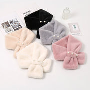 Warm Fur Collar Scarf for Women