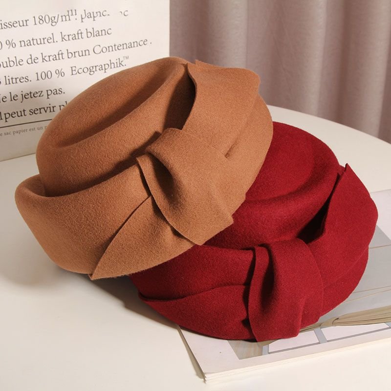 Warm Wool Beret Hat