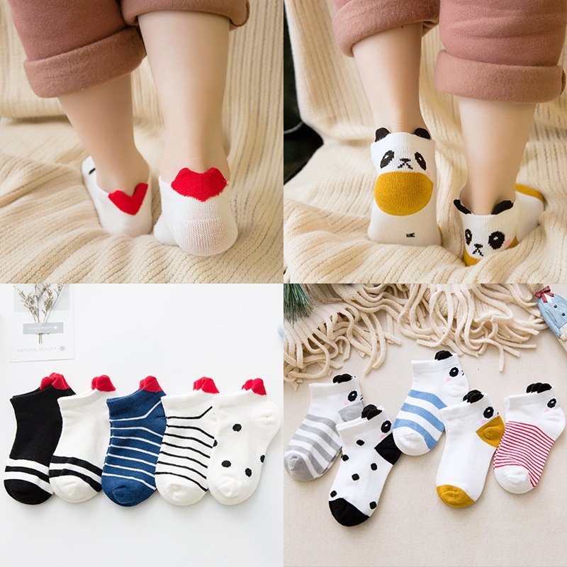 Cute Cartoon Boat Socks for Kids & Toddlers