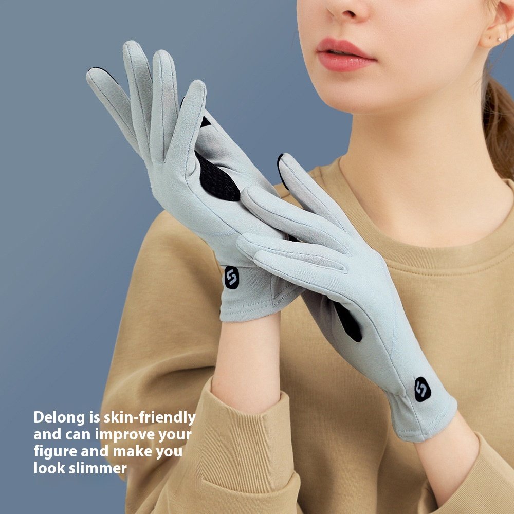 Warm Touch Screen Winter Gloves for Women - Cold-Proof Dralon