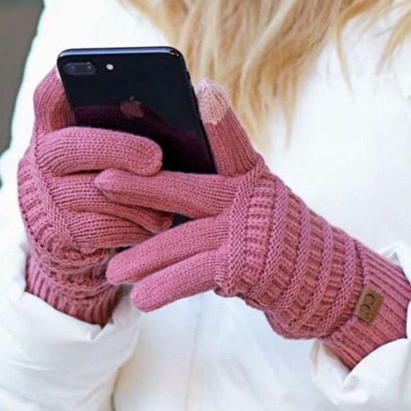 Warm Touch Screen Gloves for Women