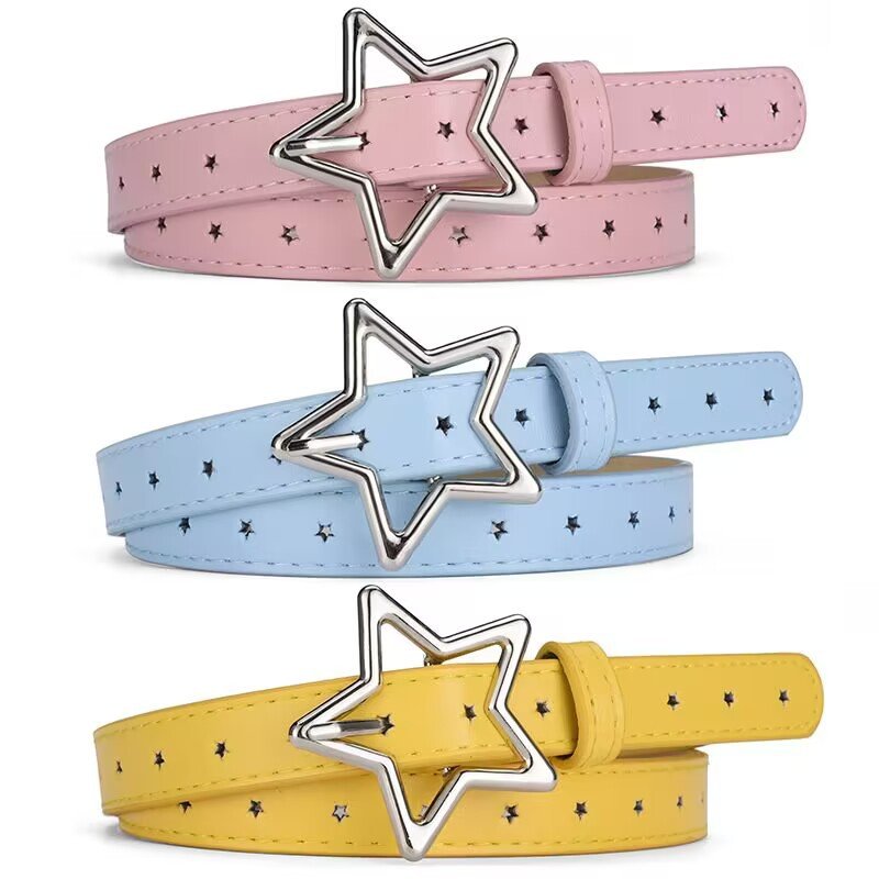 Versatile 5-Pointed Star Belt for Women