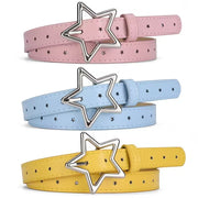 Versatile 5-Pointed Star Belt for Women