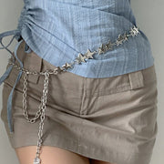 Metal Hip Hop Chain Waist Accessory for Dresses