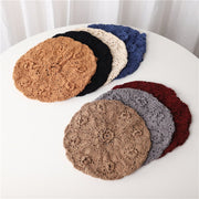 Breathable Sun-proof Wool Beret for Women