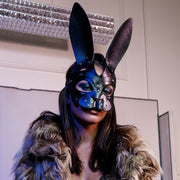 Minimalist Leather Face Mask for Women