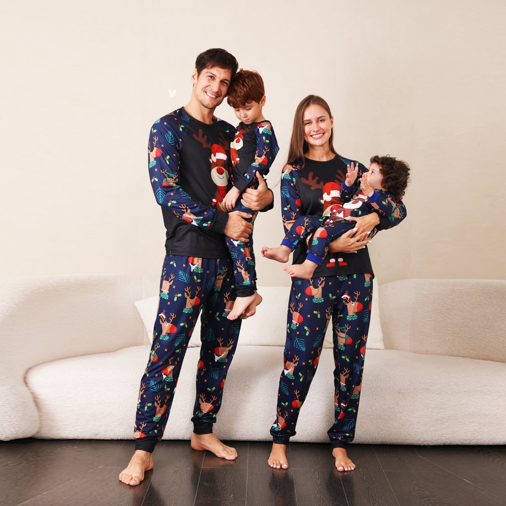 Cozy Family Pajamas Set for Christmas