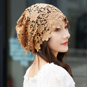 Floral Ethnic Pullover Hat for Women