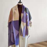 Warm Artificial Cashmere Scarf for Four Seasons