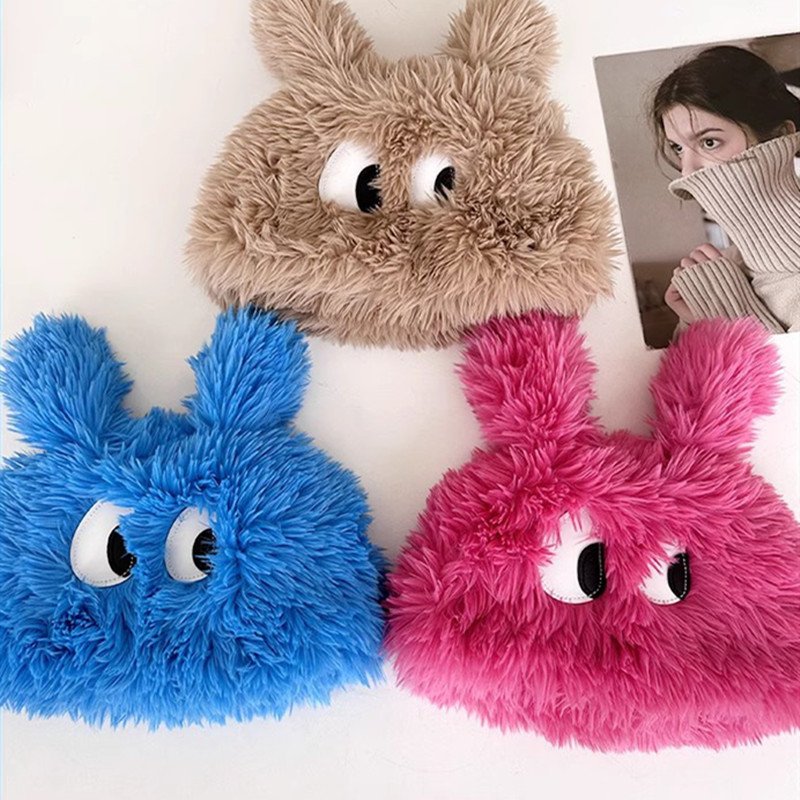 Warm Puppy Plush Cap