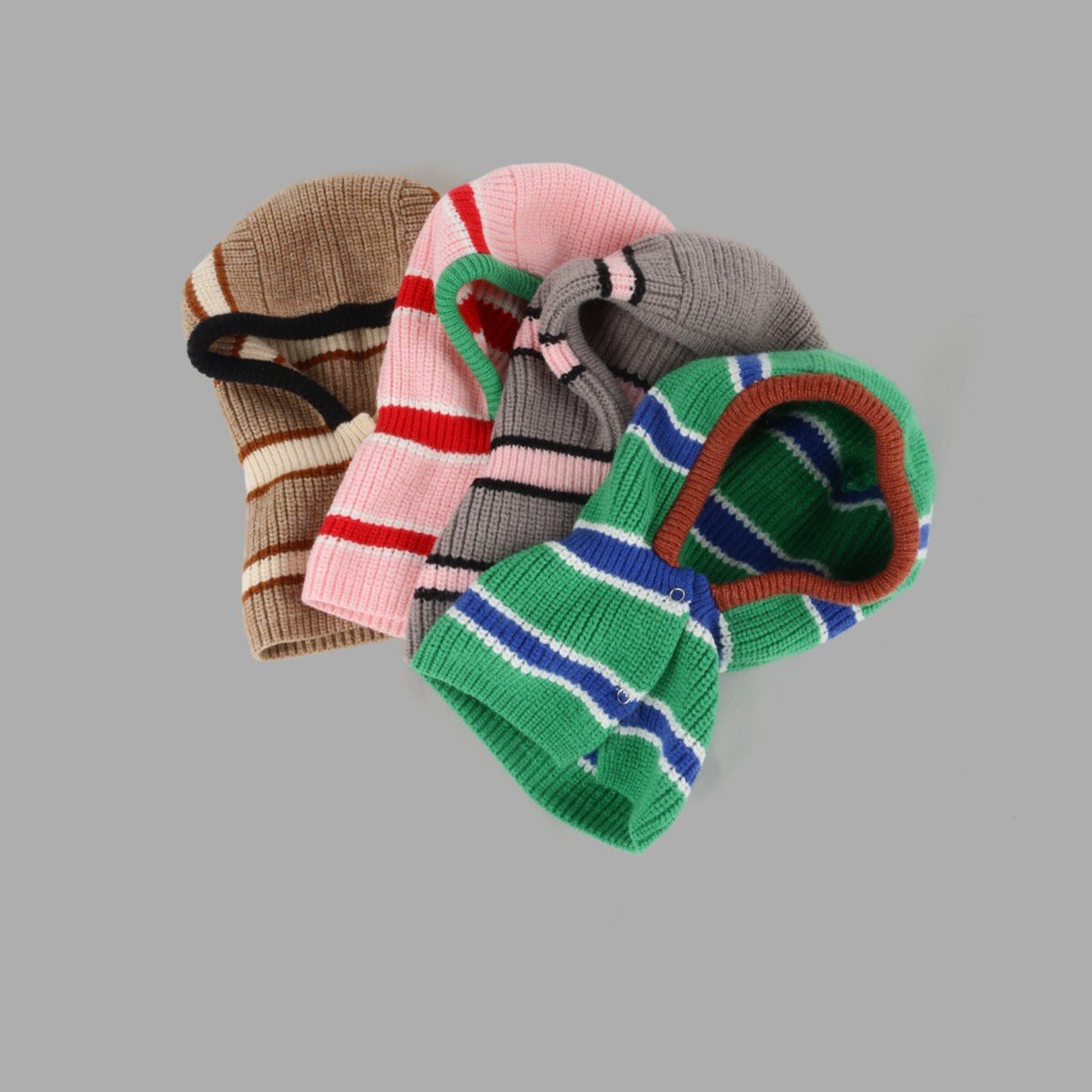 Warm Winter Scarf Cap