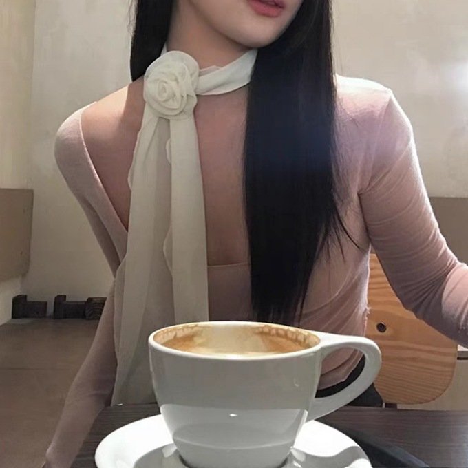 Add a Touch of Rose with Our Colorful Scarf