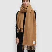 Warm Winter Wool Scarf for Women
