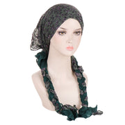 Soft Hand-Woven Braid Bandana Scarf Cap for Women