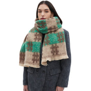 Warm & Stylish Jacquard Scarf for Winter