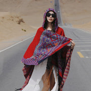 Add a Pop of Color with Ethnic Cashmere Scarf