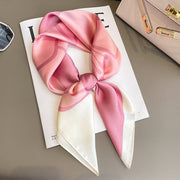 Elegant Floral Square Scarf for Women