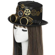 Steampunk Goggles Hat