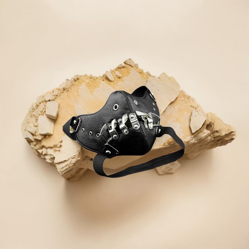 Biker Leather Mask