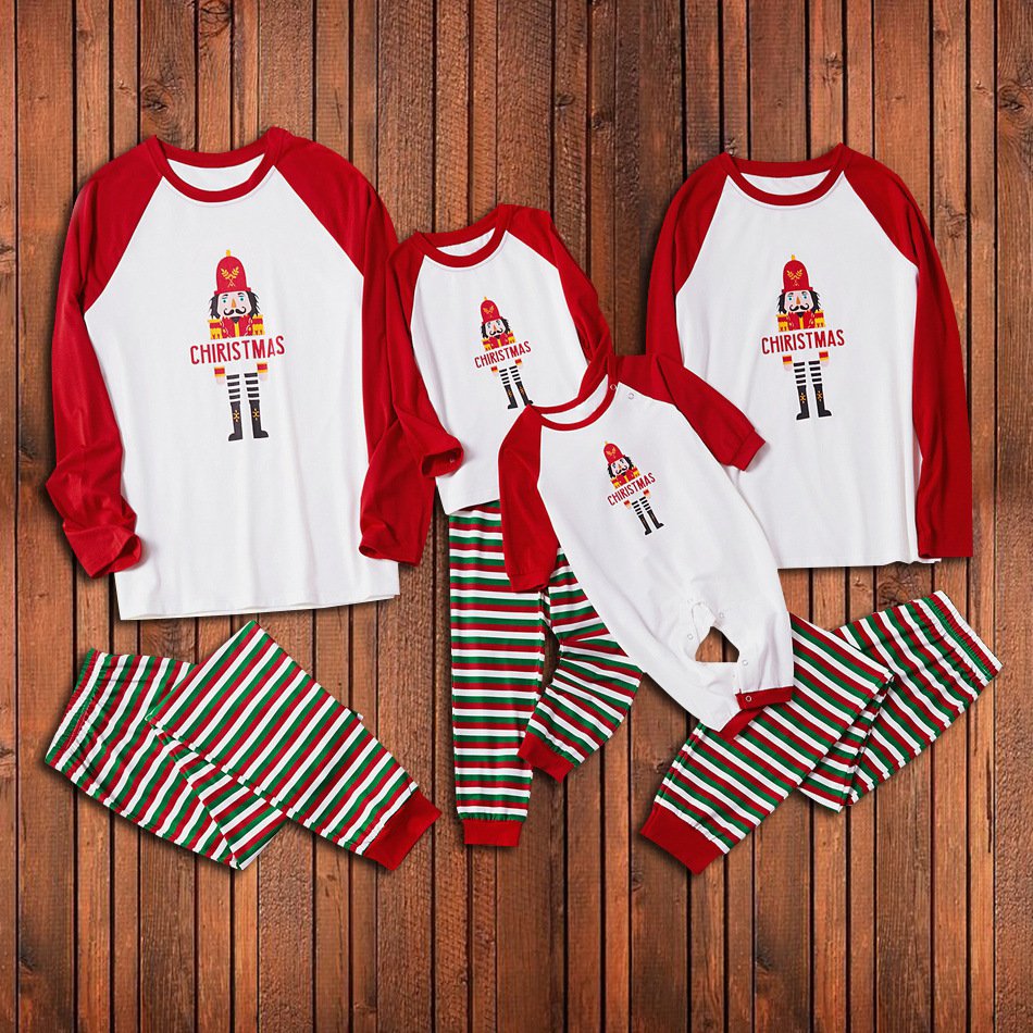 Cozy Cartoon Pajama Set for Family Fun