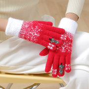 Warm Touch Screen Gloves for Women - Finger Friendly Fleece Lined