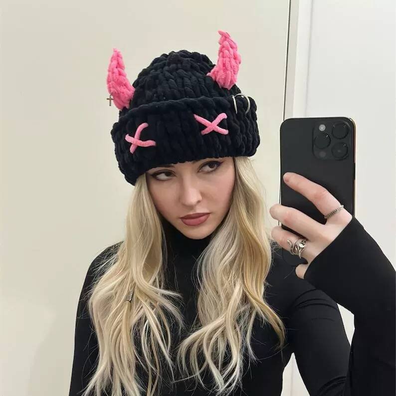 Warm Devil Hat