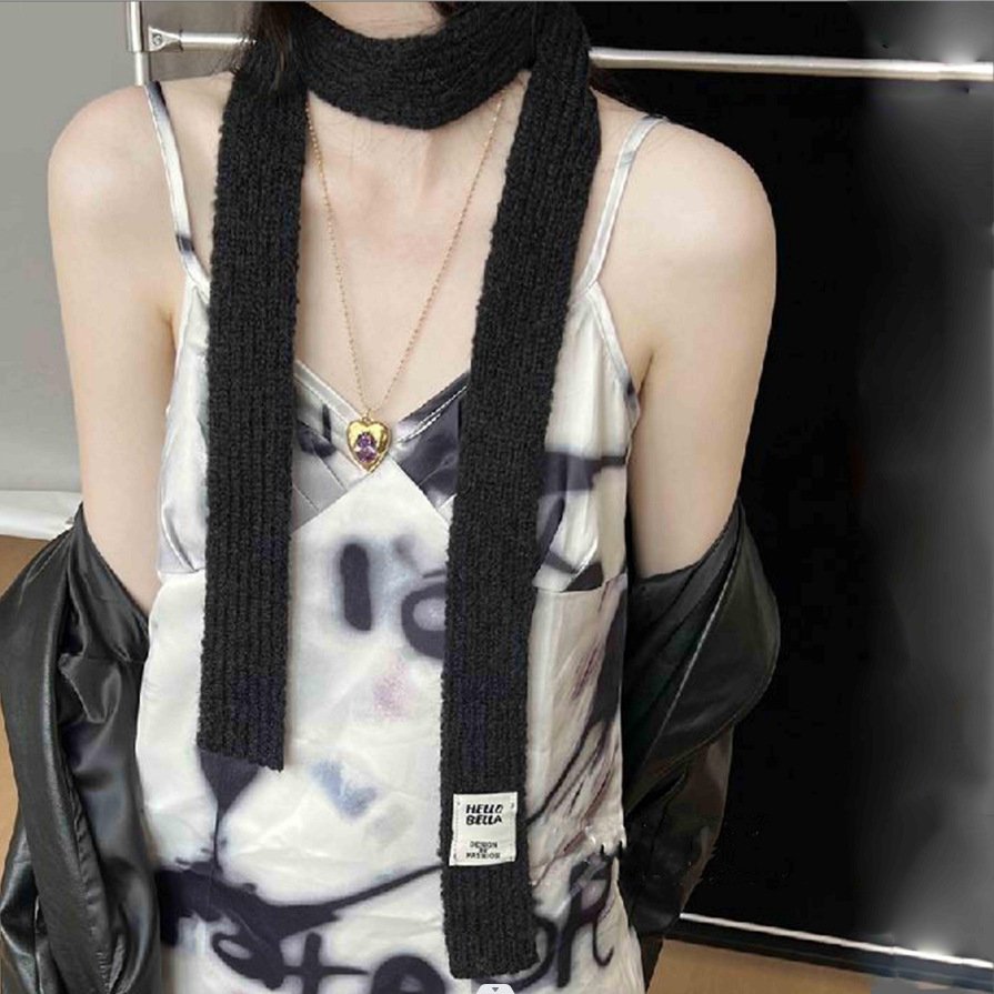 Add a Pop of Style with Our Long Thin Scarf