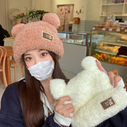 Warm Cute Bear Hat