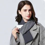 Stay Warm in Style - 3-Speed Heating Scarf with USB Control