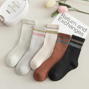 Warm Mid-Calf Thick Terry Socks for Women