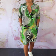 Floral V-Neck Dress for Women