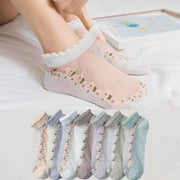 Breathable Ankle Socks for Women - 7 Pack