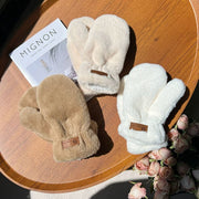 Warm Fleece Lined Mittens for Women