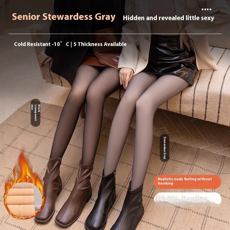 Thick Leg Pantyhose for Women - 3-Pack