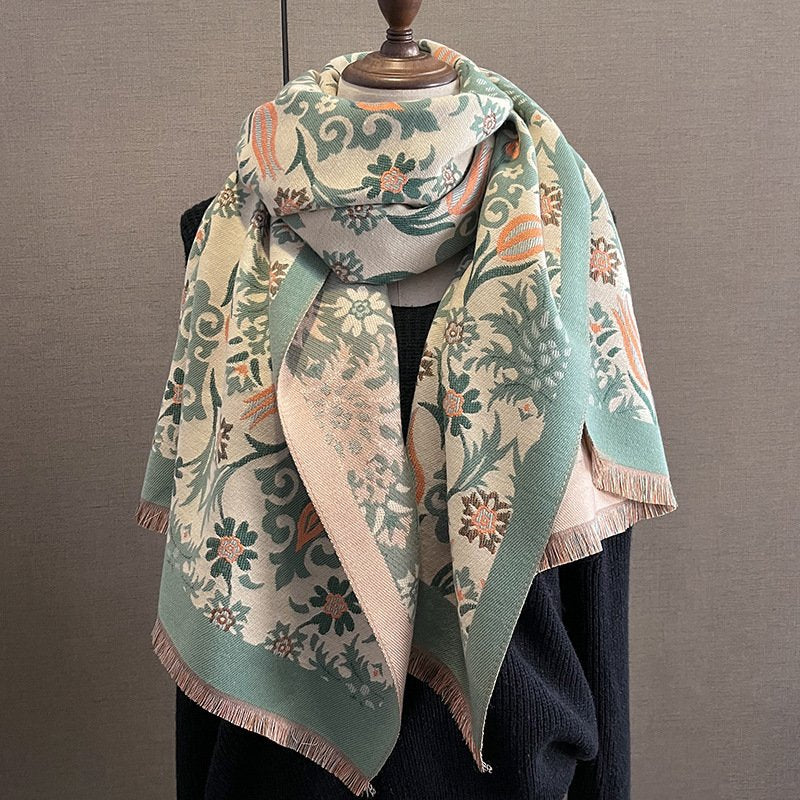 Warm Cashmere Shawl for Women