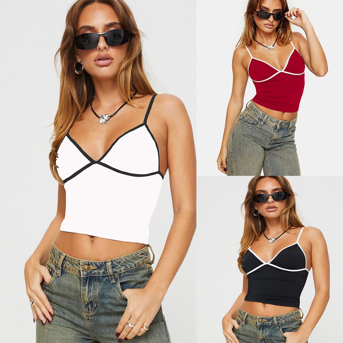 Comfortable Mid-Length Women's Sling Tops