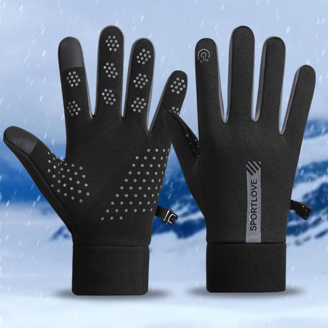 Winter Touch Screen Gloves, Windproof & Cold Resistant, Anti Slip, Fleece Lined