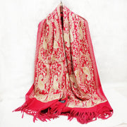 Luxury Embroidered Scarf
