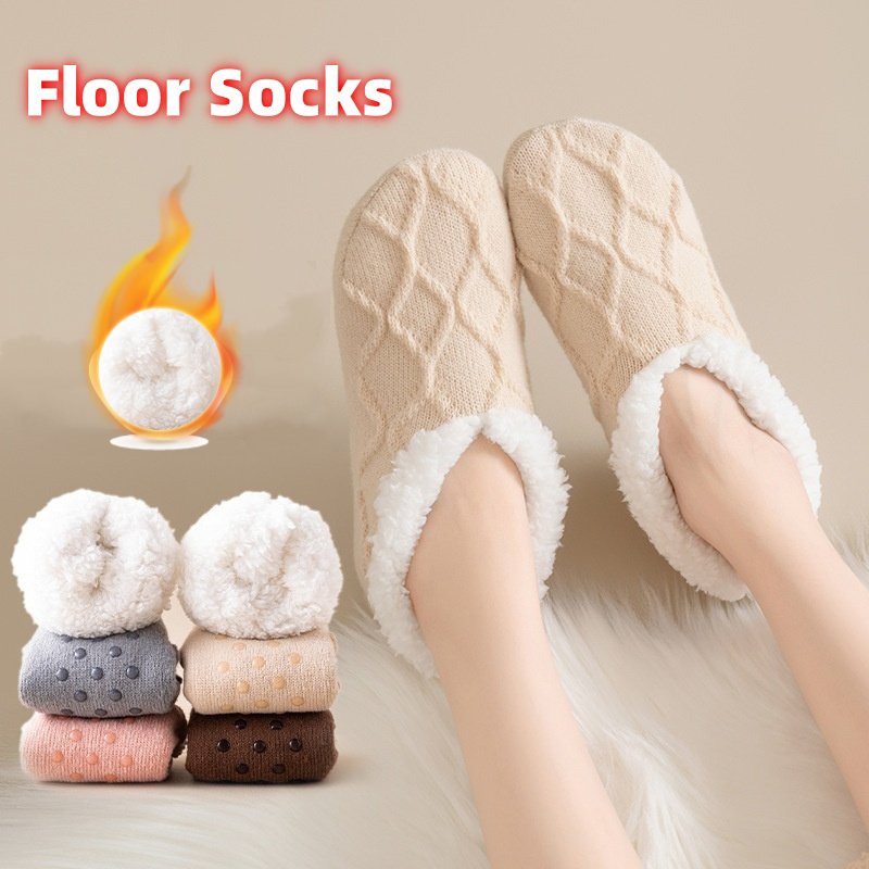 Warm Thermal Plush Socks for Home