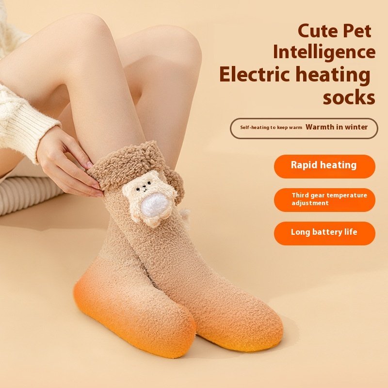 Warm Electric Heated Socks for Men & Women