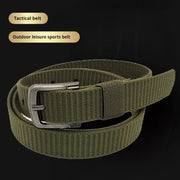 Nylon Waistband Belt with Alloy Pin Buckle